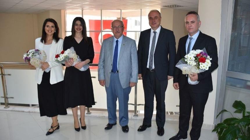 Başkan Albayrak Ve Genel M&uuml;d&uuml;r Başa, &lsquo;5 Nisan Avukatlar G&uuml;n&uuml;&rsquo;n&uuml; Kutladı