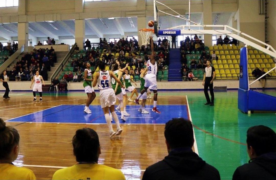 T&uuml;rkiye Kadınlar Basketbol 1. Lig: Edremit Bld. G&uuml;respor: 74 - Urla Belediyesi: 65