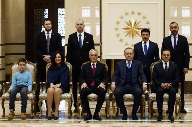 Cumhurbaşkanı Erdoğan, Sırbistan B&uuml;y&uuml;kel&ccedil;isini Kabul Etti 1