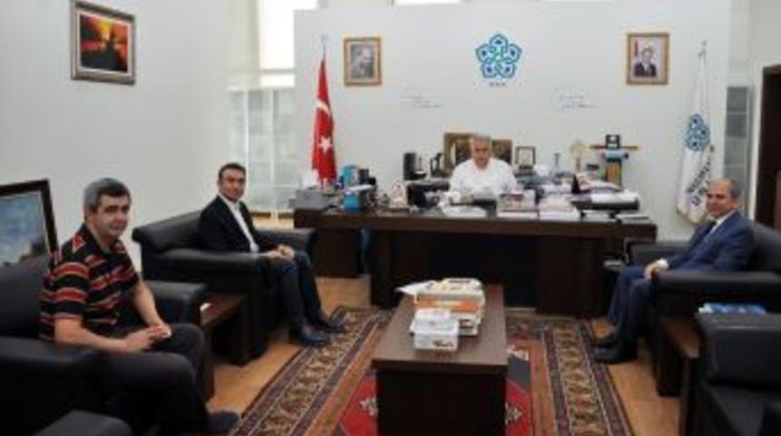 Konya Sağlık Turizmi Derneği&rsquo;nden Rekt&ouml;r Şeker&rsquo;e Ziyaret