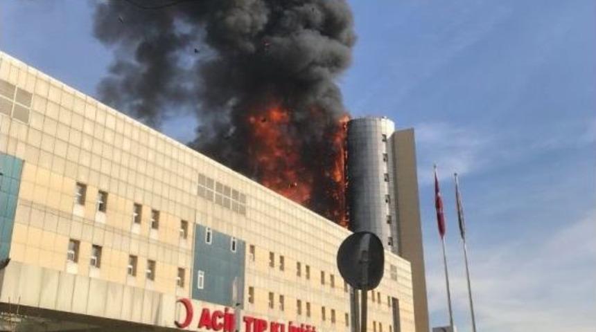 Taksim Eğitim Ve Araştırma Hastanesinde Yangın