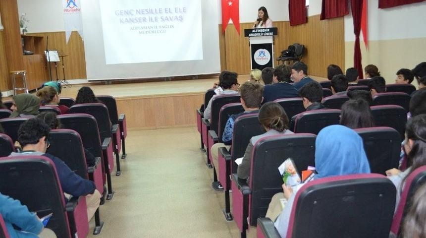 Kanser İle İlgili Bilgilendirme Semineri Verildi