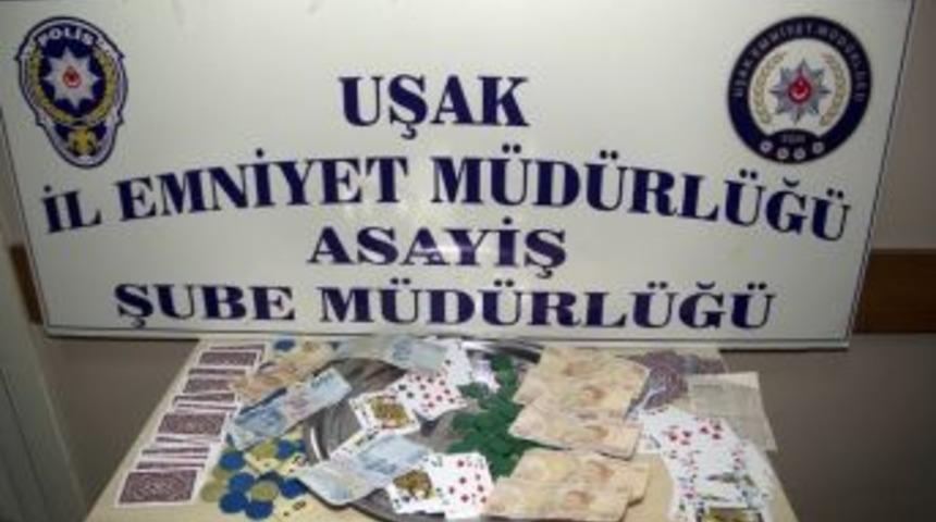 Uşak&rsquo;ta Kumar Operasyonu