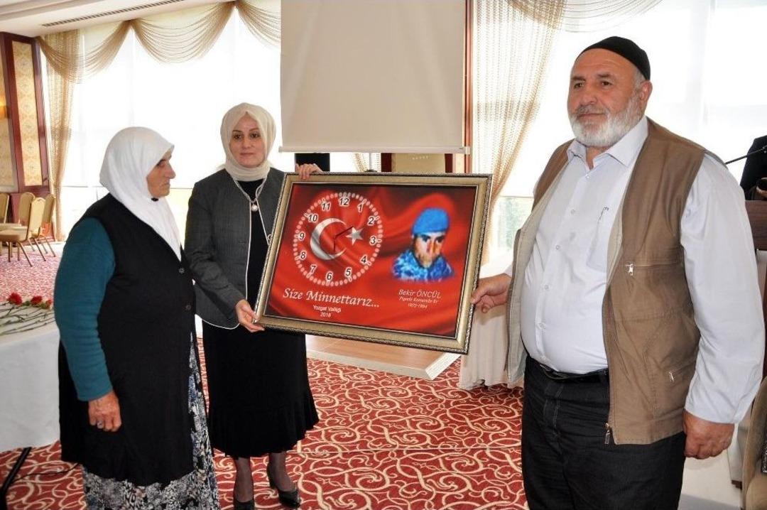 Şehit Aileleri Yemekte Buluştu