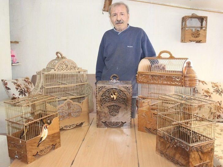 (özel Haber) Kuşlara Ahşaptan Saray İnşa Etti, On Binlerce Liraya Satıyor G4