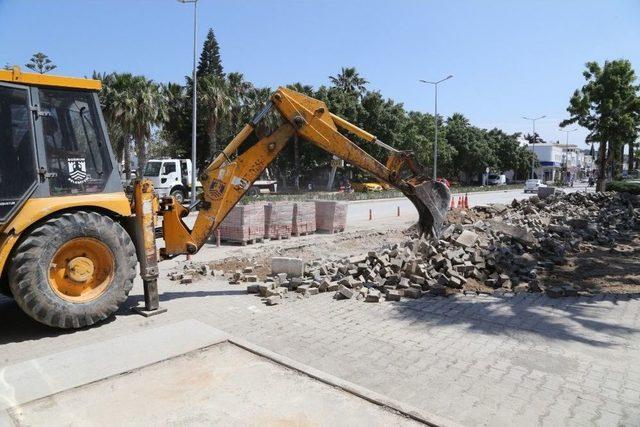 Bodrum’da Çevre Düzenleme Çalışmaları Sürüyor