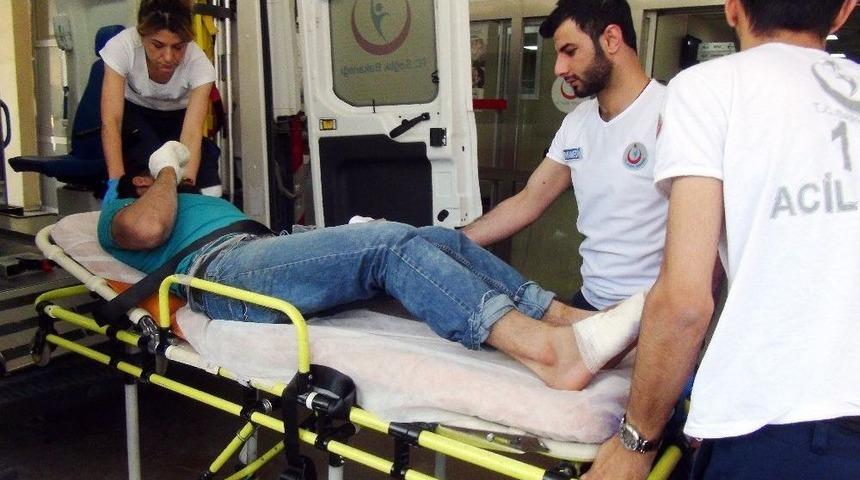 4 İş&ccedil;i Elektrik Akımına Kapıldı