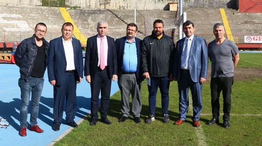 Gmis Yönetiminden Zonguldak Kömürspor’a Moral Ziyareti