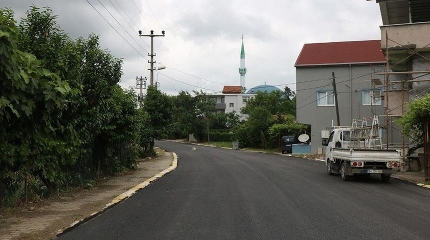 Ferizli&rsquo;de Yollar Yenileniyor