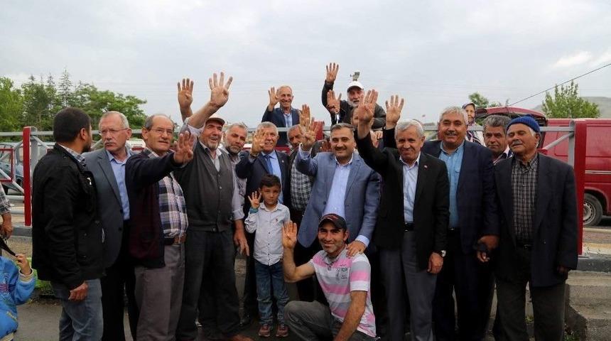 Dedeoğlu Ve Başkan Cabbar Salı Pazarını Ziyaret Etti