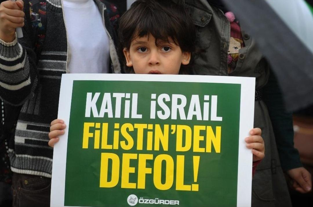 Filistin&rsquo;deki Saldırı Bursa&rsquo;da Protesto Edildi