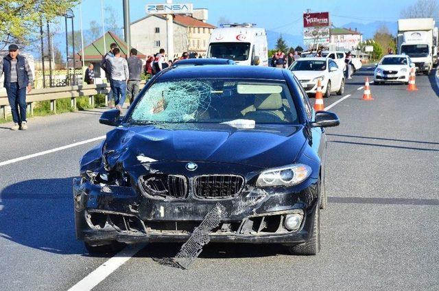 Otomobilin Çarptığı Kadın Öldü