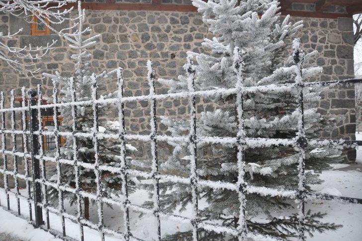 Kars Eksi 25’i Gördü, Soğuktan Her Yer Dondu G5