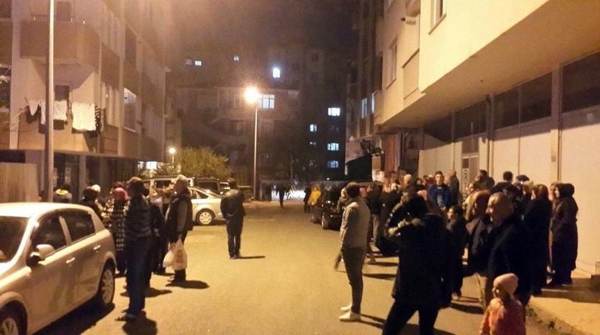 Rize’de Korkutan Yangın