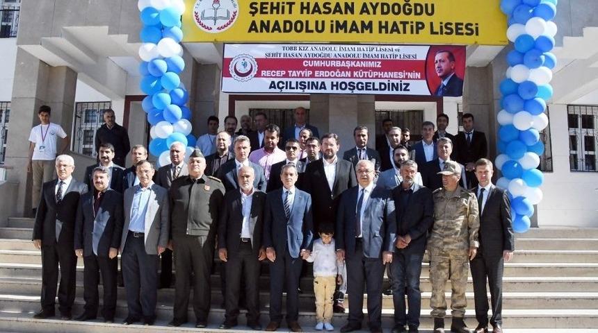 Cumhurbaşkanı Recep Tayyip Erdoğan K&uuml;t&uuml;phanesi A&ccedil;ıldı