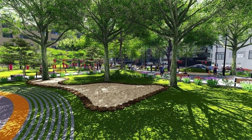 Molla Şaban Parkı Şehzadelerle G&uuml;zelleşiyor