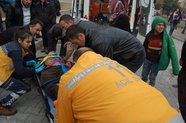 (özel Haber) Kırılan Sundurmadan Aşağıya Düşen Çocuk Yaralandı
