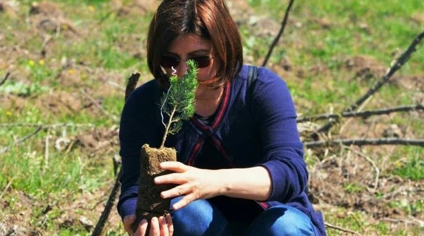 Orman Haftası&rsquo;nda Şehitler Anısına Fidan