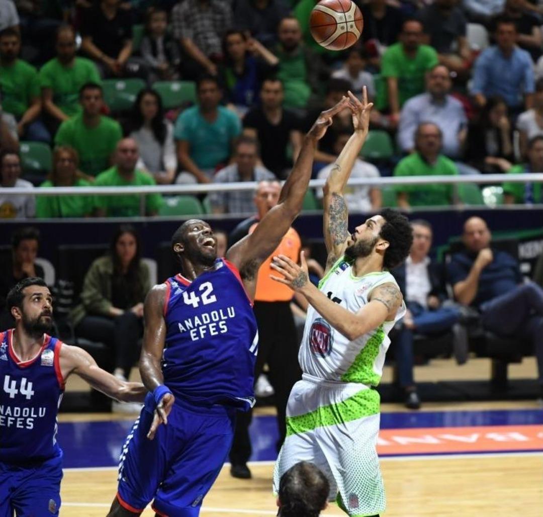 Tahincioğlu Basketbol S&uuml;per Ligi Play-off: Tofaş: 89 - Anadolu Efes: 82