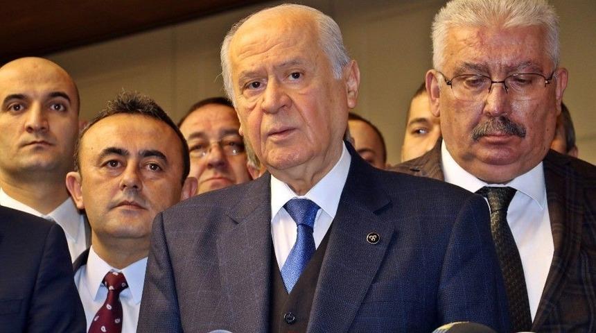 Bahçeli’den Seçim İttifakı Ve Ataşehir Belediye Başkanının Görevden Alınmasına İlişkin Açıklama