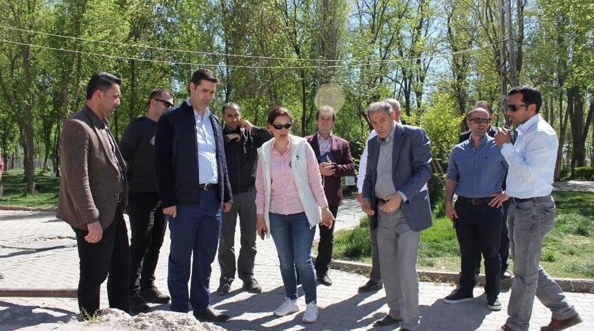 Bismil&rsquo;de G&ouml;letli Ve Masal Parkı&rsquo;n &Ccedil;alışmalarına Başladı