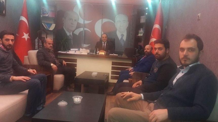 Erbakan Vakfı’ndan Mhp’ye Ziyaret