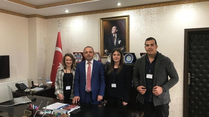 Kaymakam &Ouml;ner İle R&ouml;portaj Yaptılar