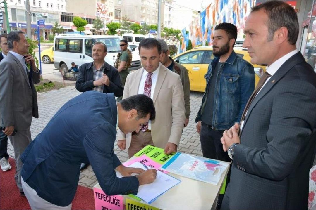 G&uuml;roymak&rsquo;ta Tefeciliğe Karşı İmza Kampanyası