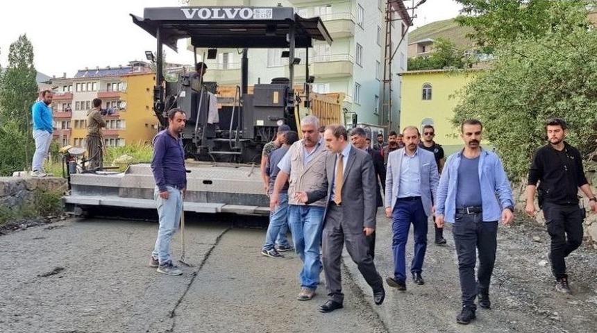 Kıran Mahallesi İlk Defa Asfalta Kavuşacak