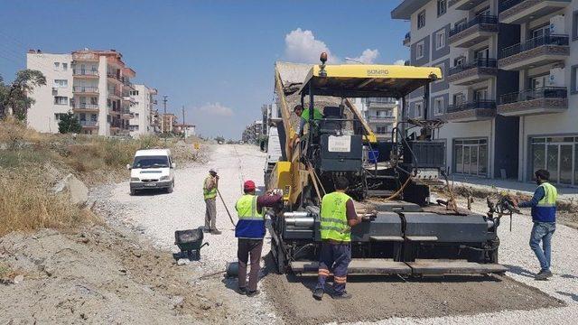 Büyükşehir Söke’de Üst Yapı Çalışmalarına Devam Ediyor