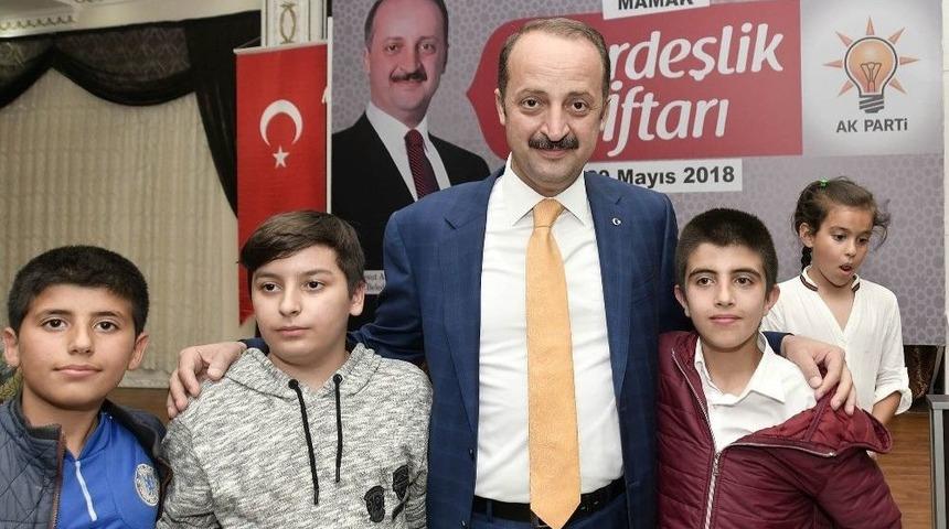 Mamak&rsquo;ta "kardeşlik İftarı"