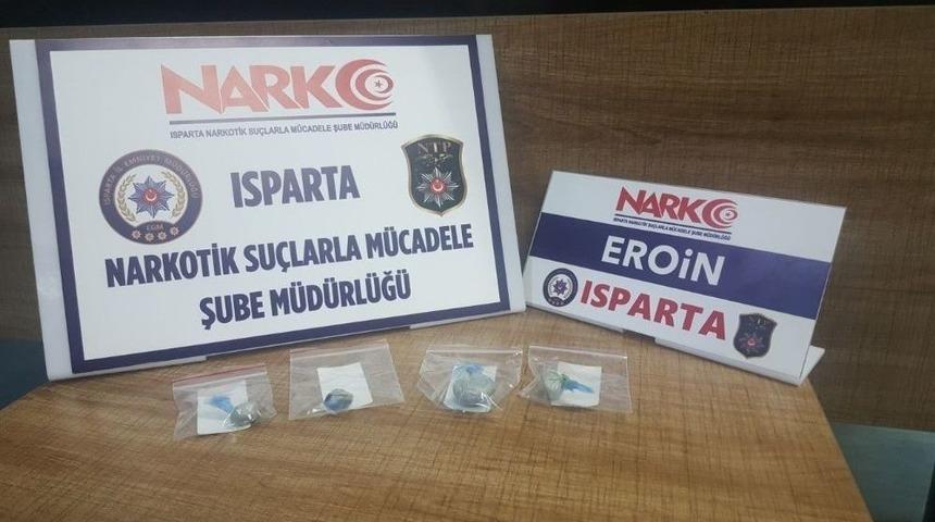 Isparta Otogarında Uyuşturucu Operasyonu