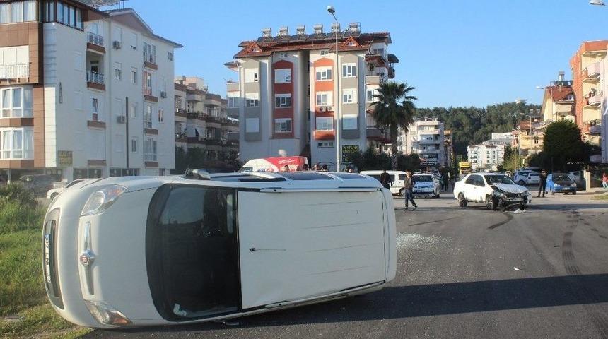 Manavgat&rsquo;ta Kaza Ucuz Atlatıldı