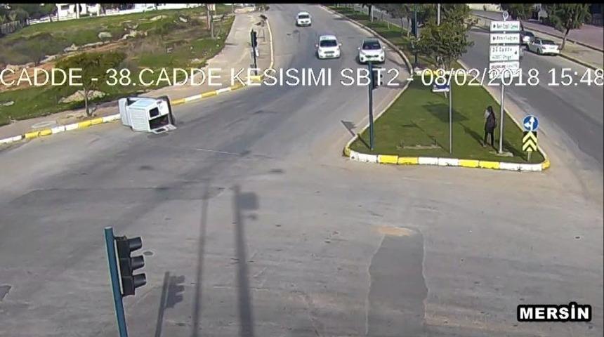 Mersin&rsquo;de Trafik Kazaları Mobeseye Yansıdı