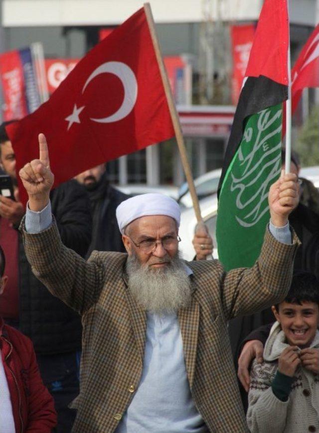 Abd Konsolosluğu Önünde Kudüs Protestosu