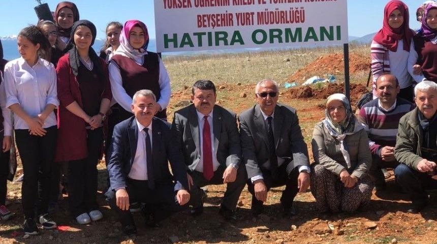 H&uuml;y&uuml;k&rsquo;te Şehitler Anısına Hatıra Ormanı
