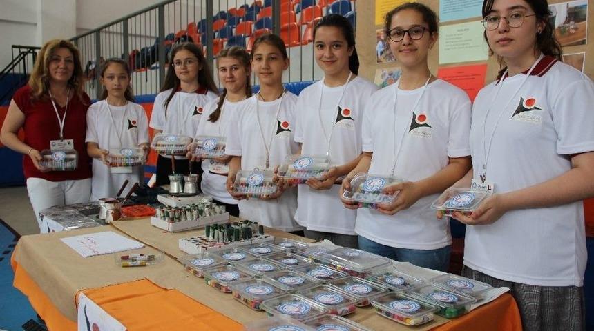 &lsquo;yeni Pastel Boyalarım&rsquo; Projesiyle Atık Pastellere Yeniden Renk Verdiler