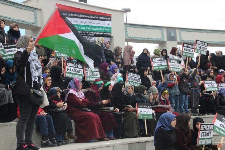Konya’da Stk’lardan Kudüs Protestosu G3