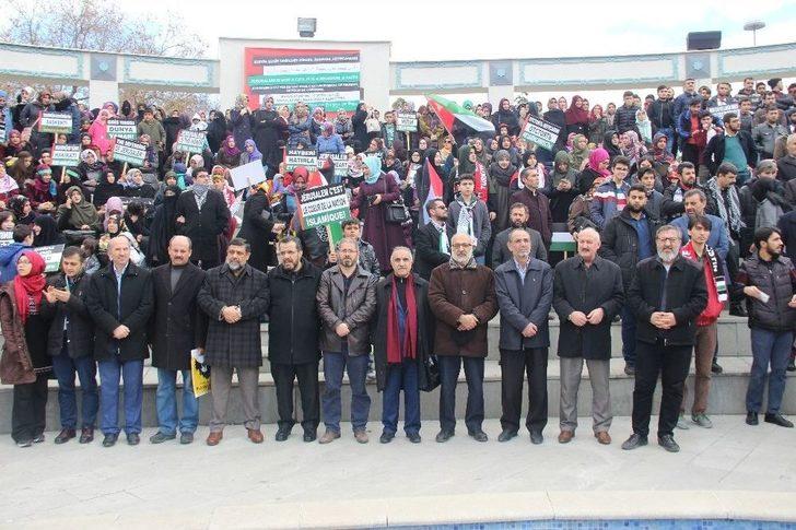 Konya’da Stk’lardan Kudüs Protestosu G5