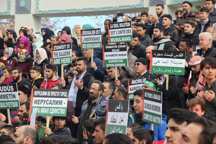 Konya’da Stk’lardan Kudüs Protestosu G2