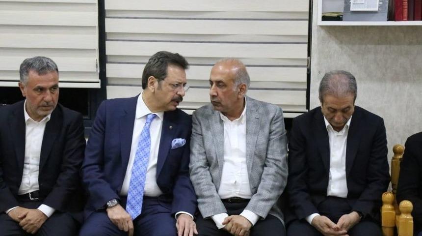 Hisarcıklıoğlu&rsquo;ndan Arzu Ve Kaya&rsquo;ya Taziye Ziyareti