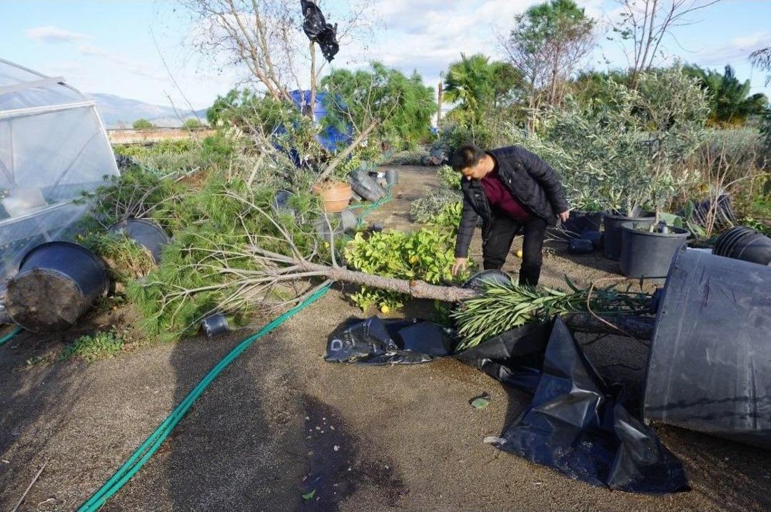 Hortum Kuzey Ege&rsquo;yi Vurdu