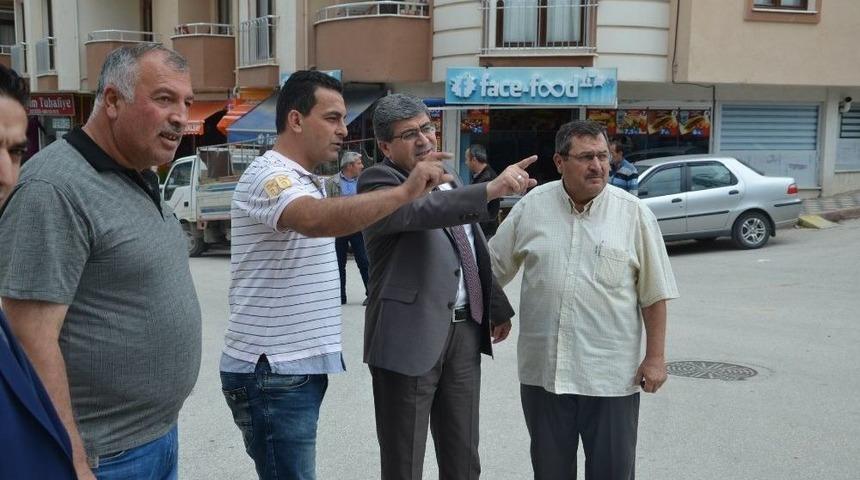 Başkan Can &Ccedil;alışmaları Yerinde İnceledi