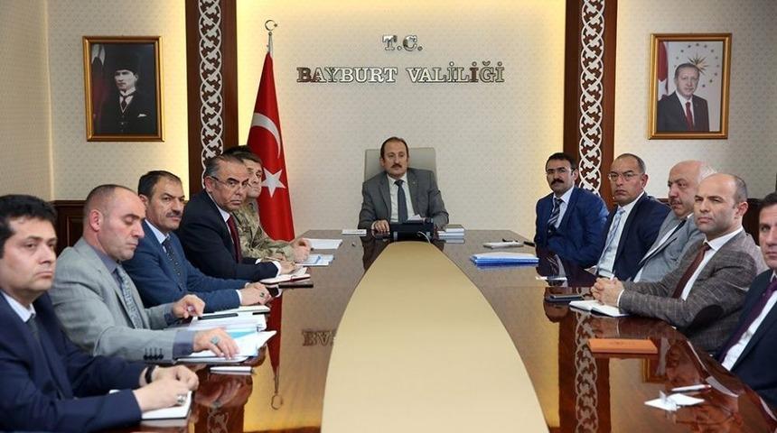 Kurum Amirleri Toplantısı Vali Ali Hamza Pehlivan Başkanlığında Yapıldı