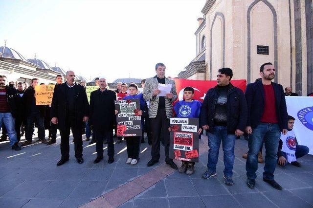 Kamu-sen’den ‘kudüs’ Protestosu