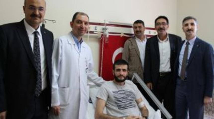 Afrin Gazisi Taburcu Edildi