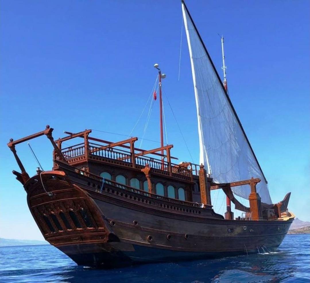 Sultandan Krala Hediye Edilen Milyon Dolarlık Yat Bodrum&rsquo;da Yenilendi