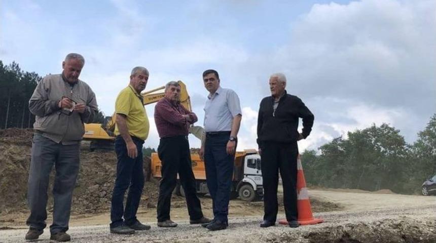 Başkan Yal&ccedil;ın &Ccedil;alışmaları Yerinde İnceledi