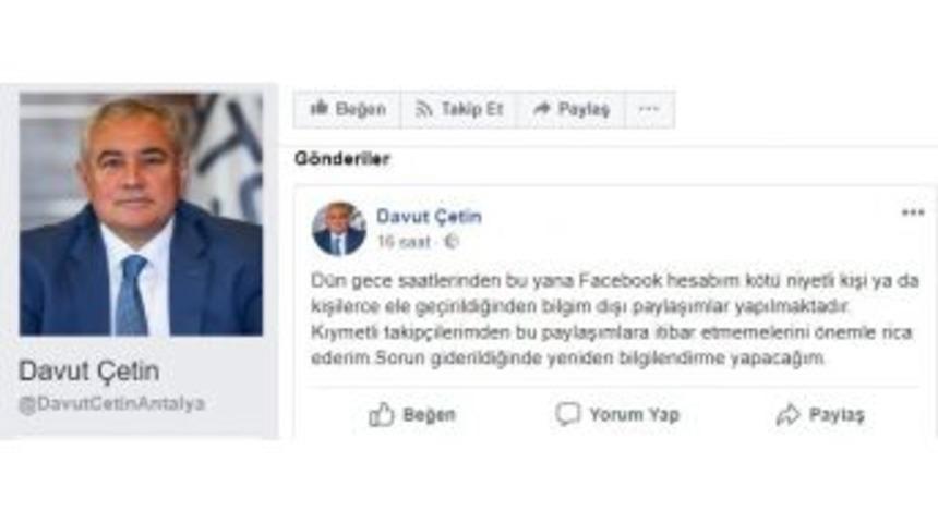 Atso Başkanının Sosyal Medya Hesabı &Ccedil;alındı
