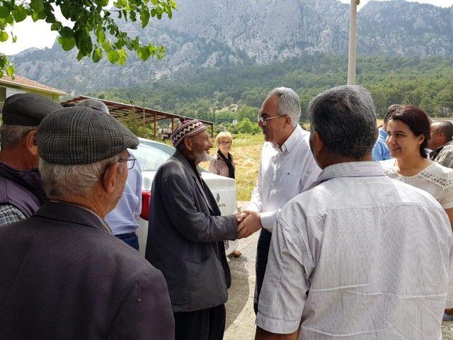 Aydın, Seçim Çalışmalarını Serik’te Sürdürdü